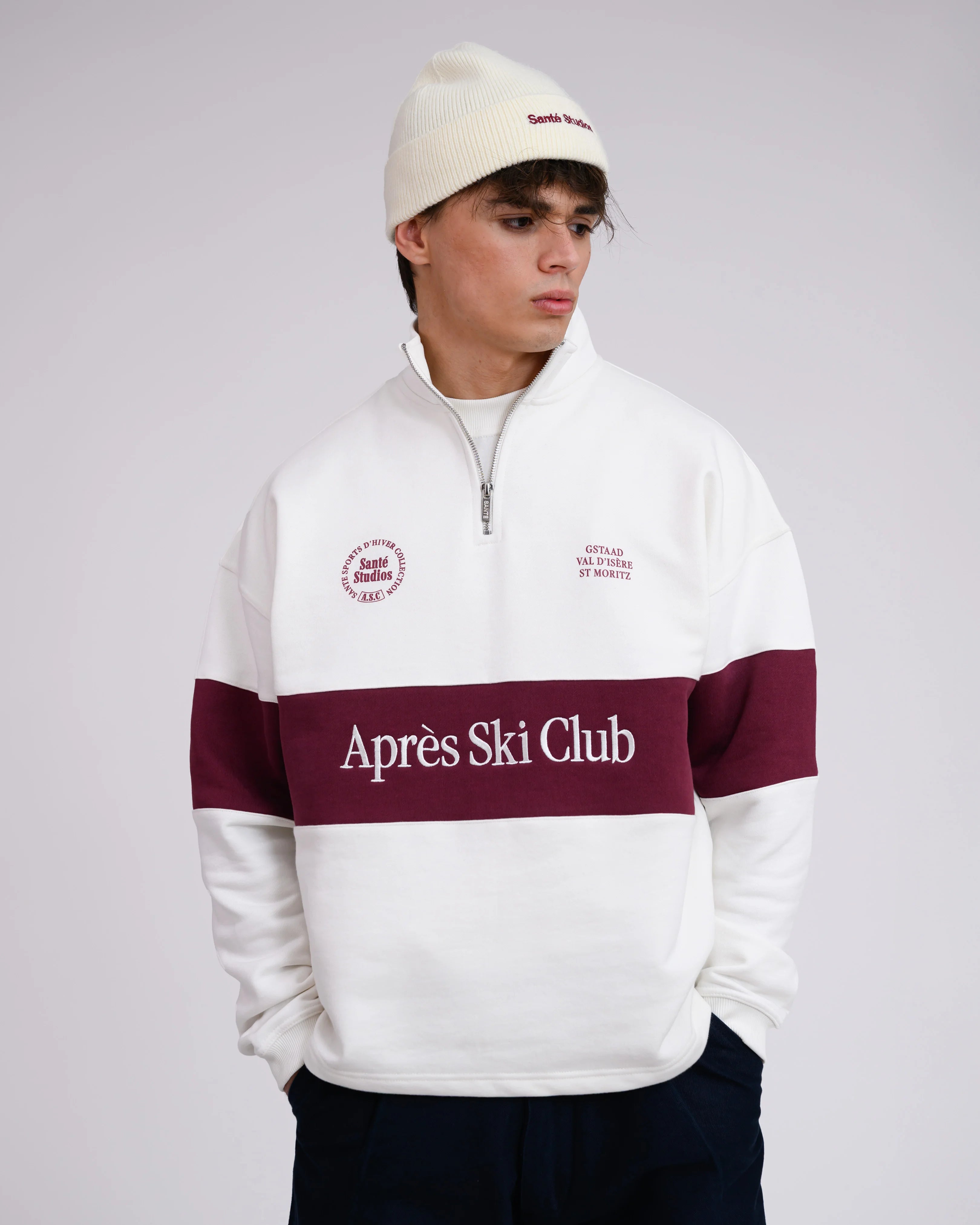 Après Ski Club Quarter Zip Sweater