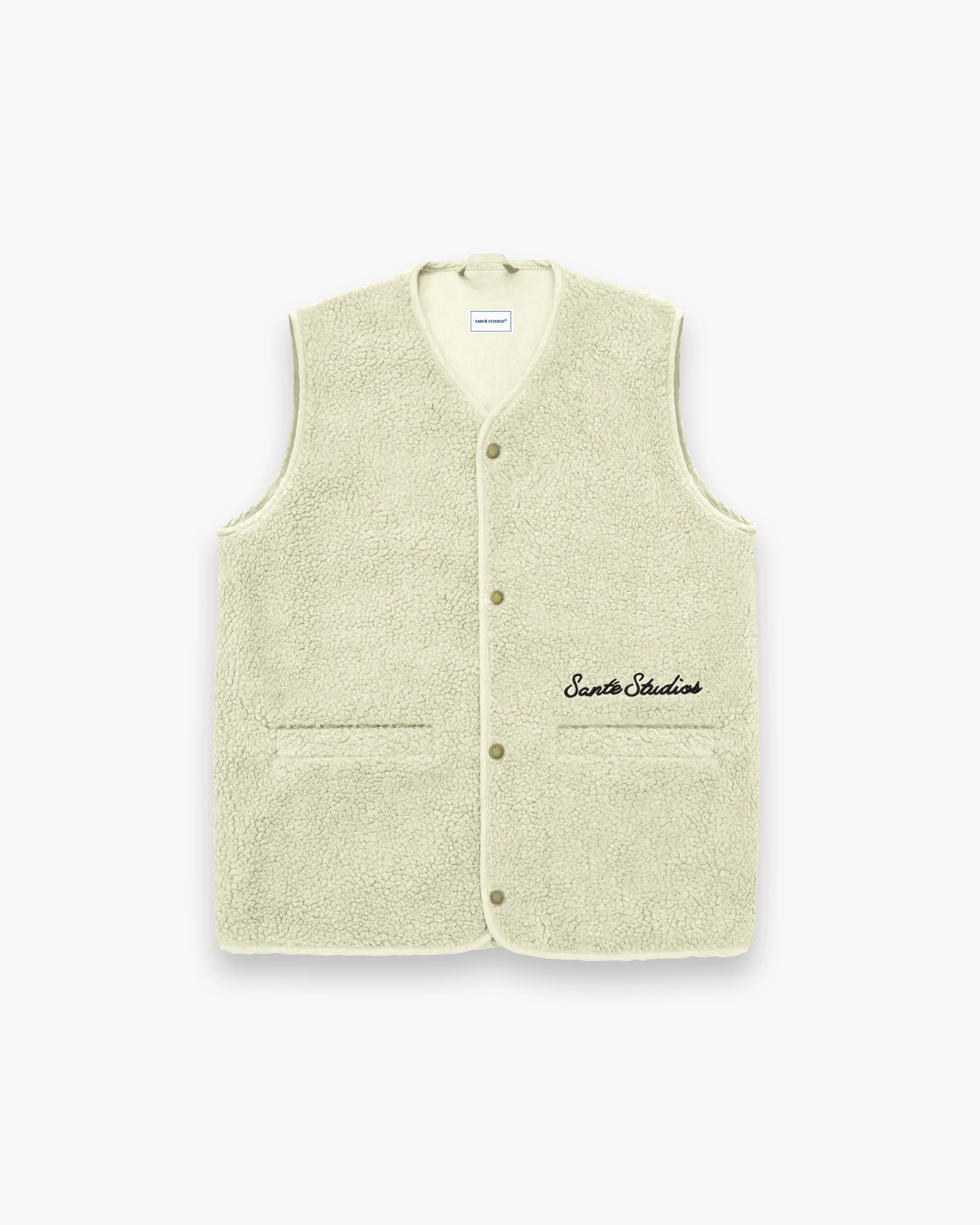 Sherpa Cardigan Vest