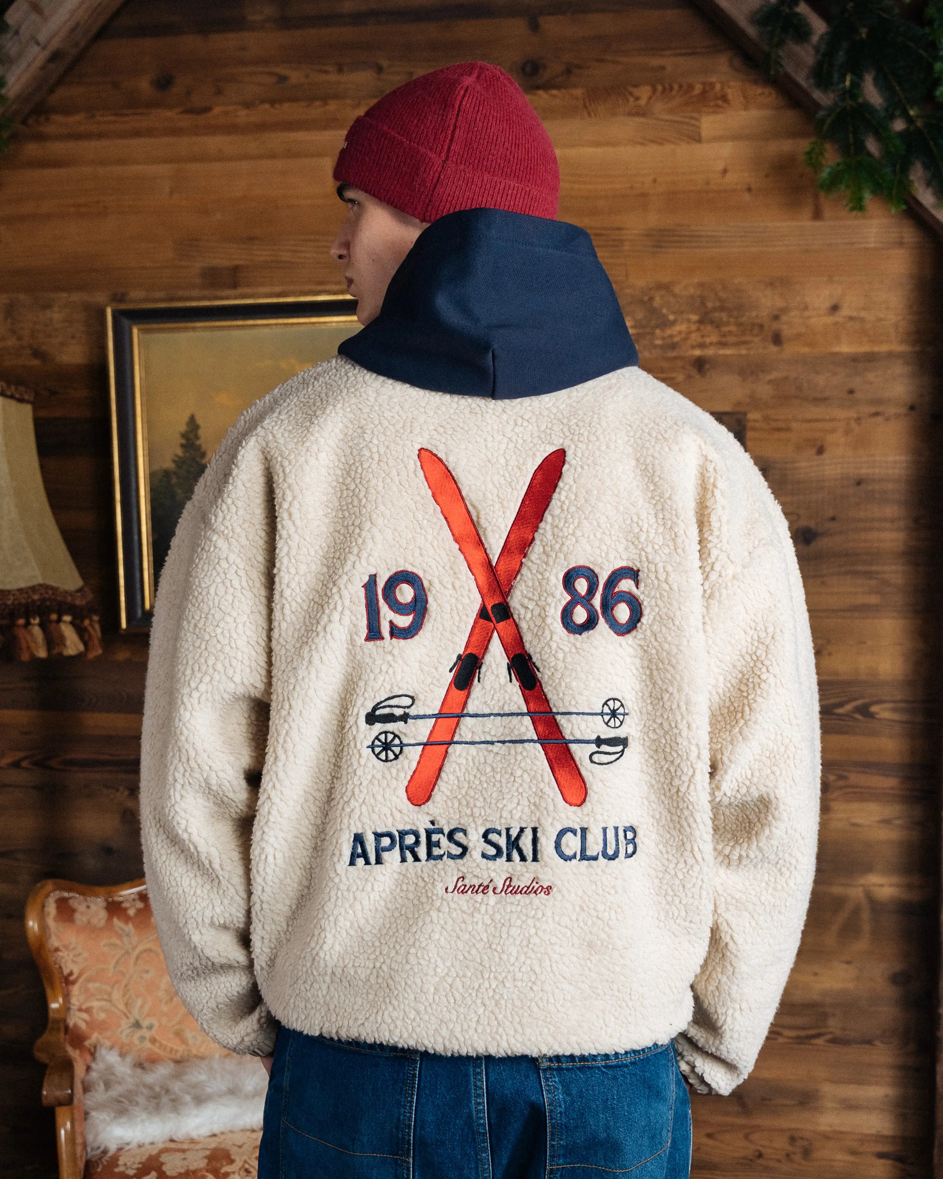 Après Ski Club Sherpa Cardigan