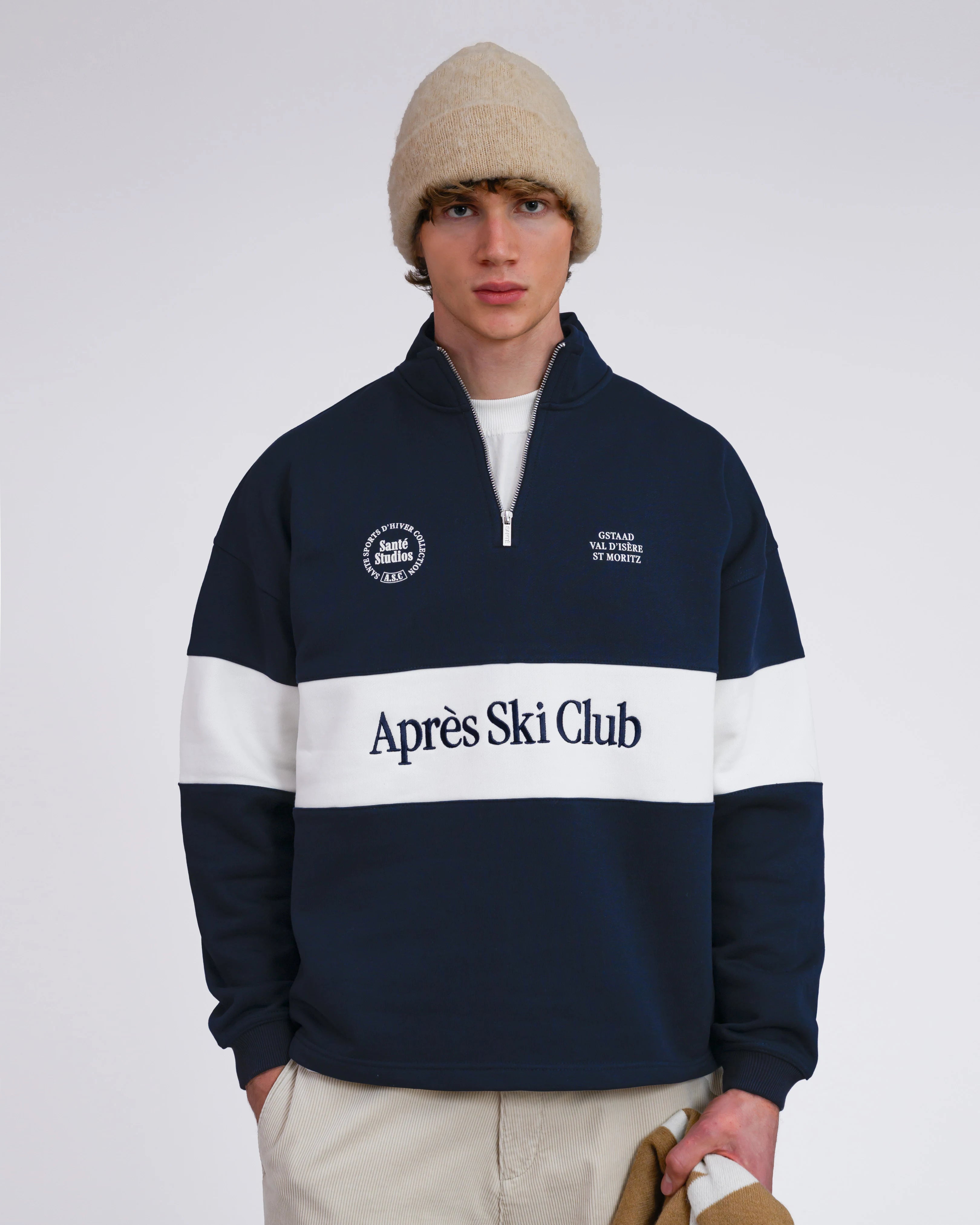 Après Ski Club Quarter Zip Sweater