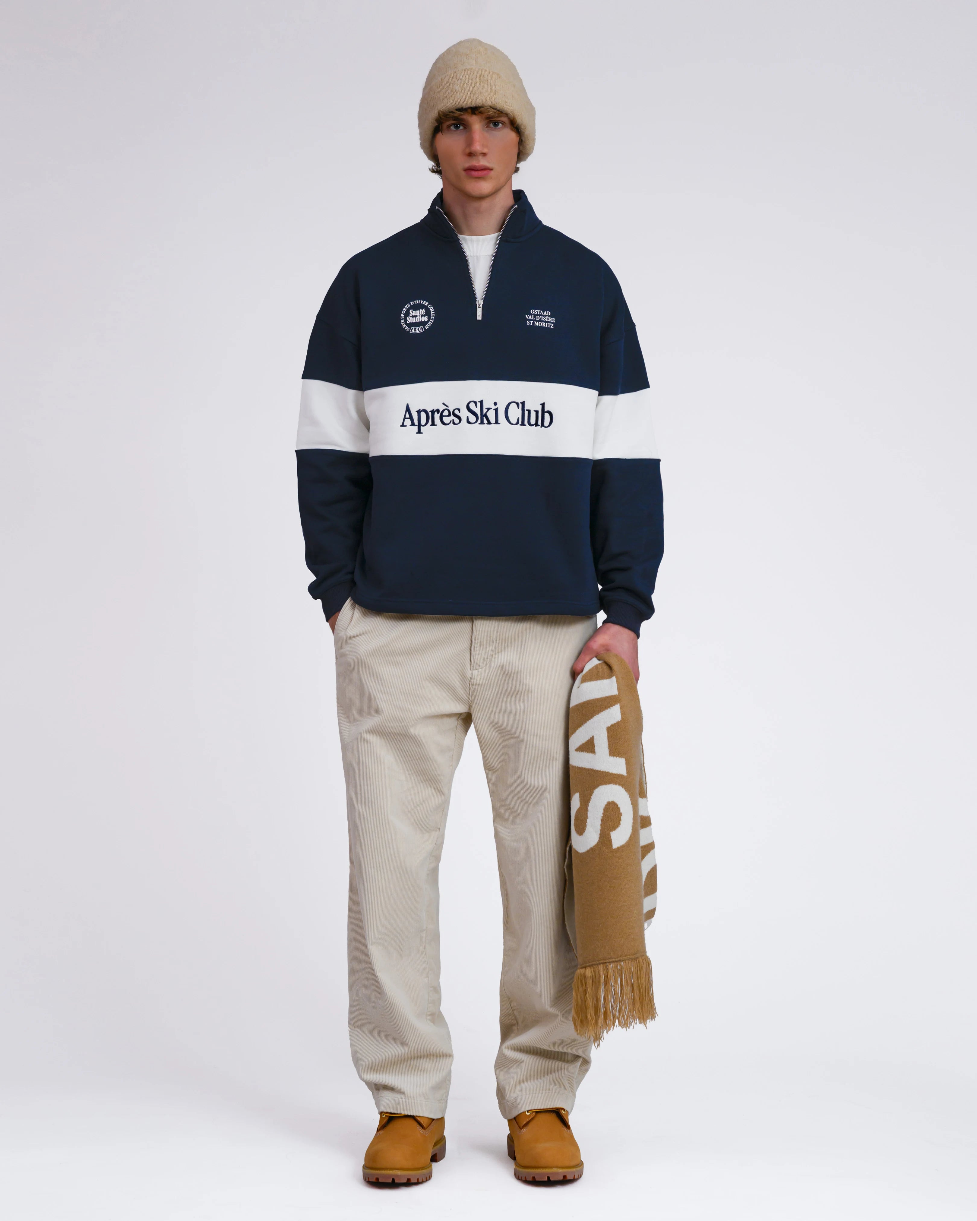 Après Ski Club Quarter Zip Sweater