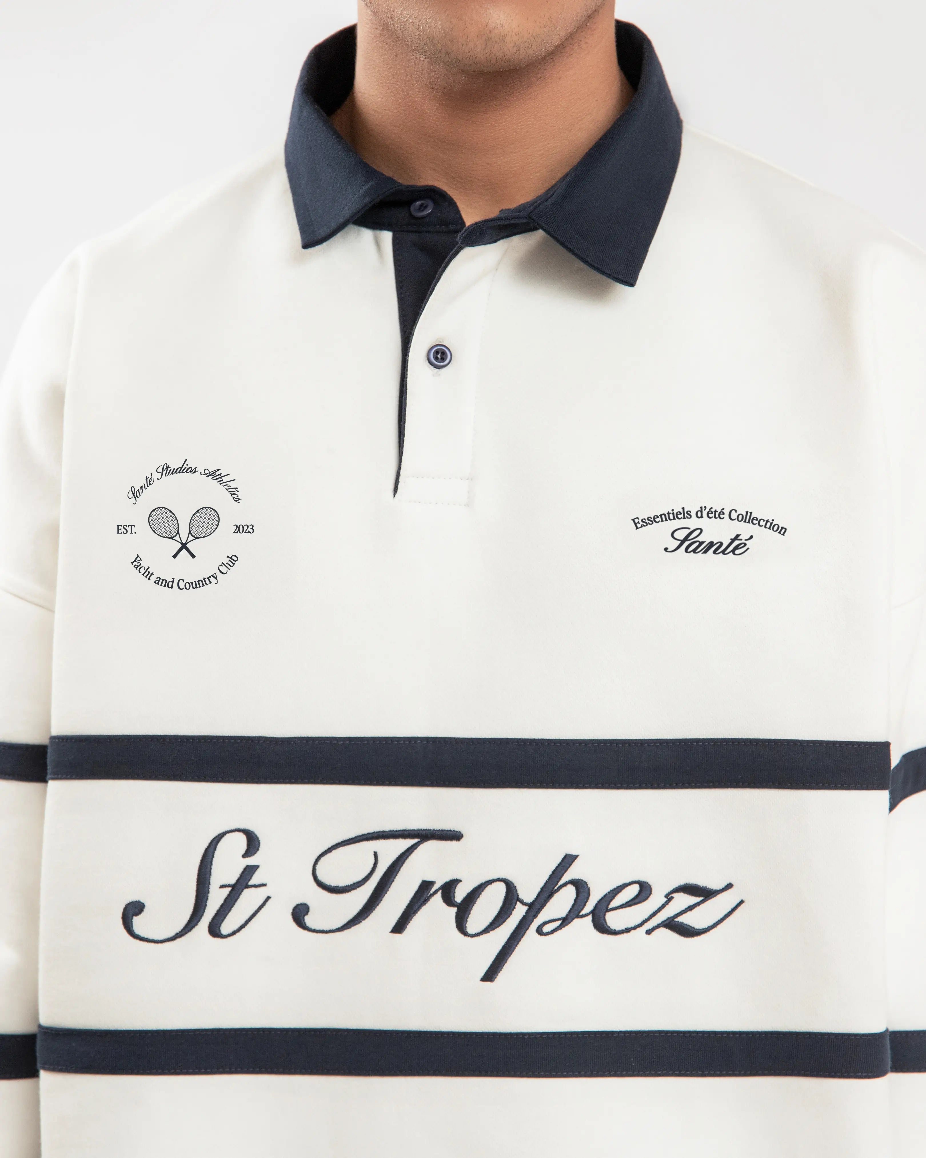 St Tropez Long Sleeve Polo