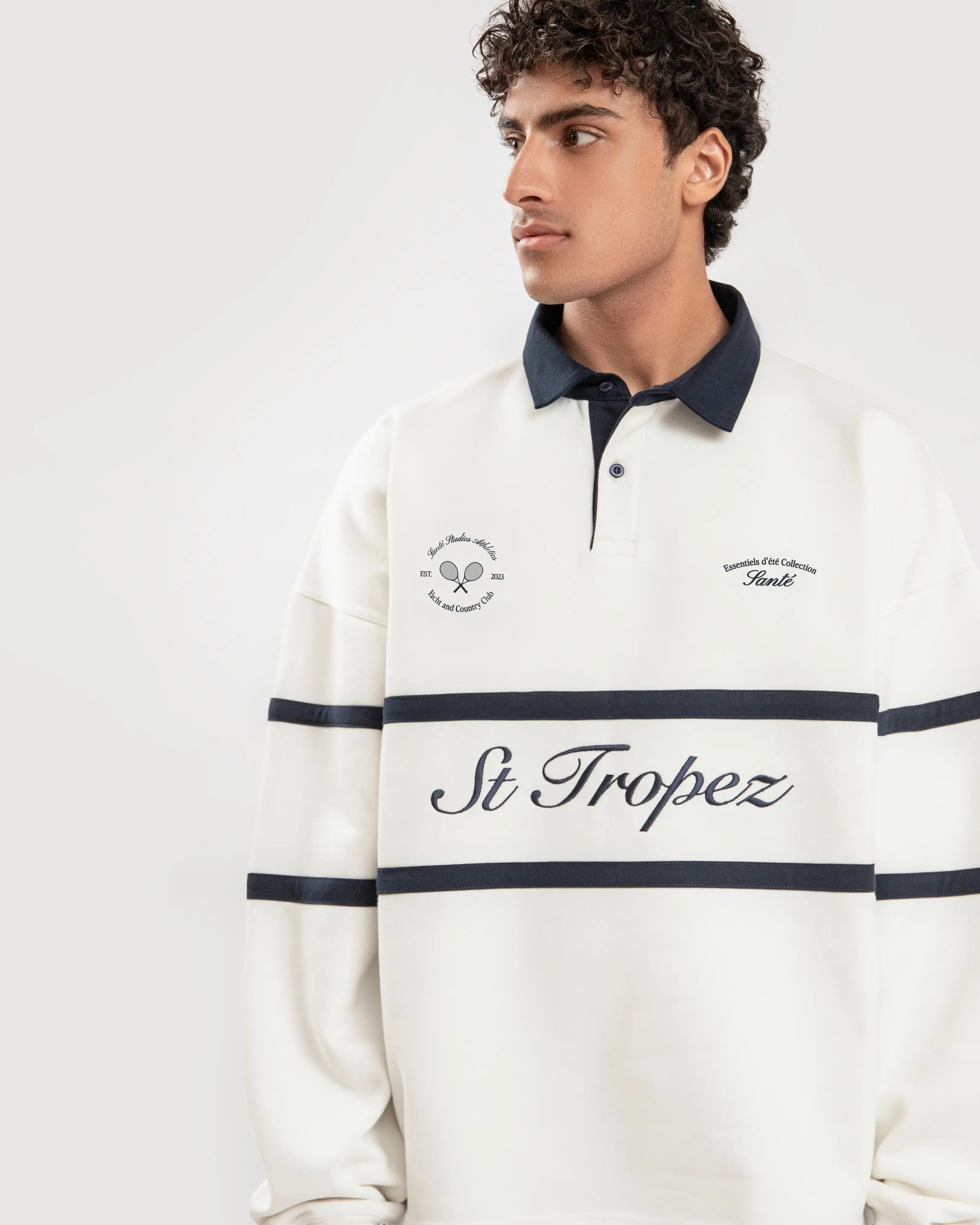 St Tropez Long Sleeve Polo