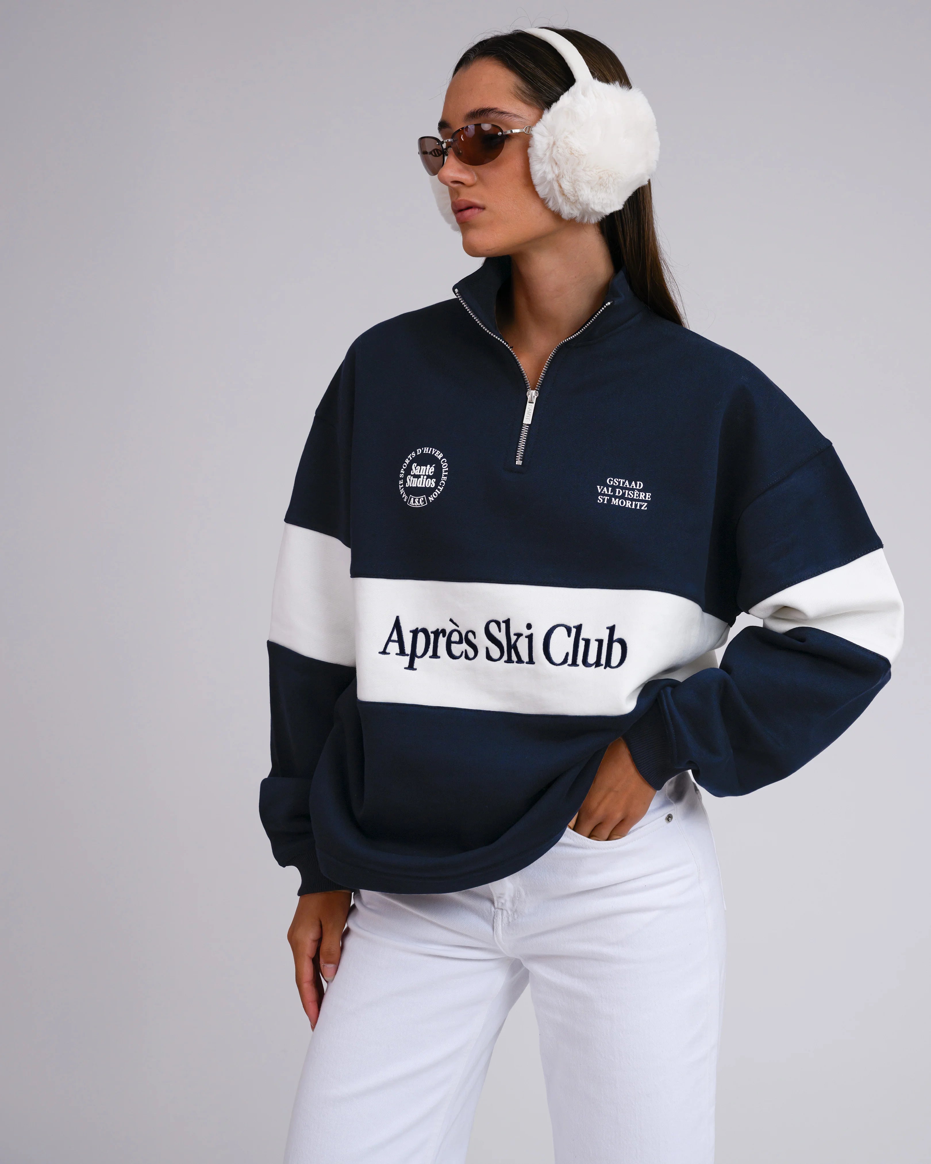 Après Ski Club Quarter Zip Sweater