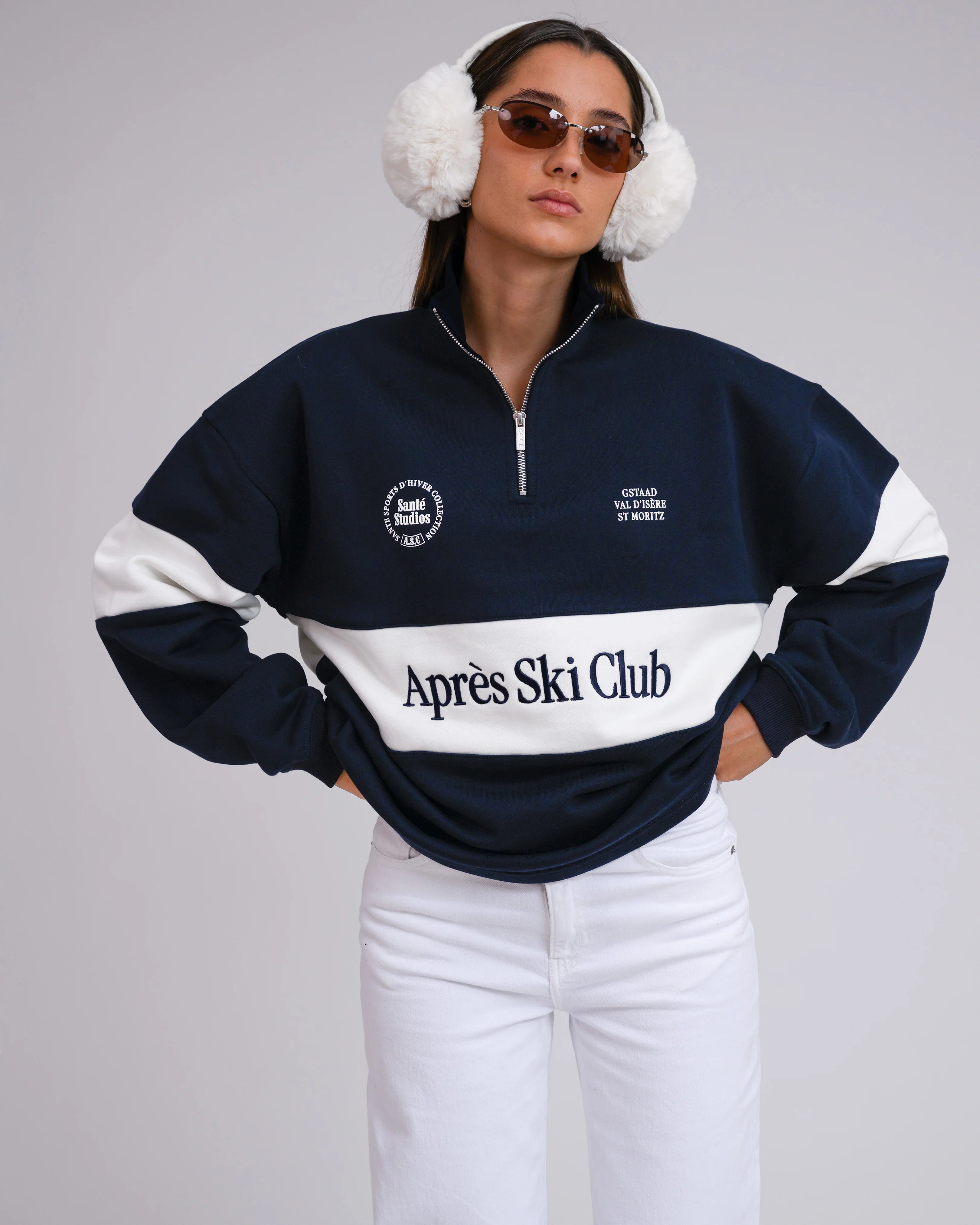 Après Ski Club Quarter Zip Sweater
