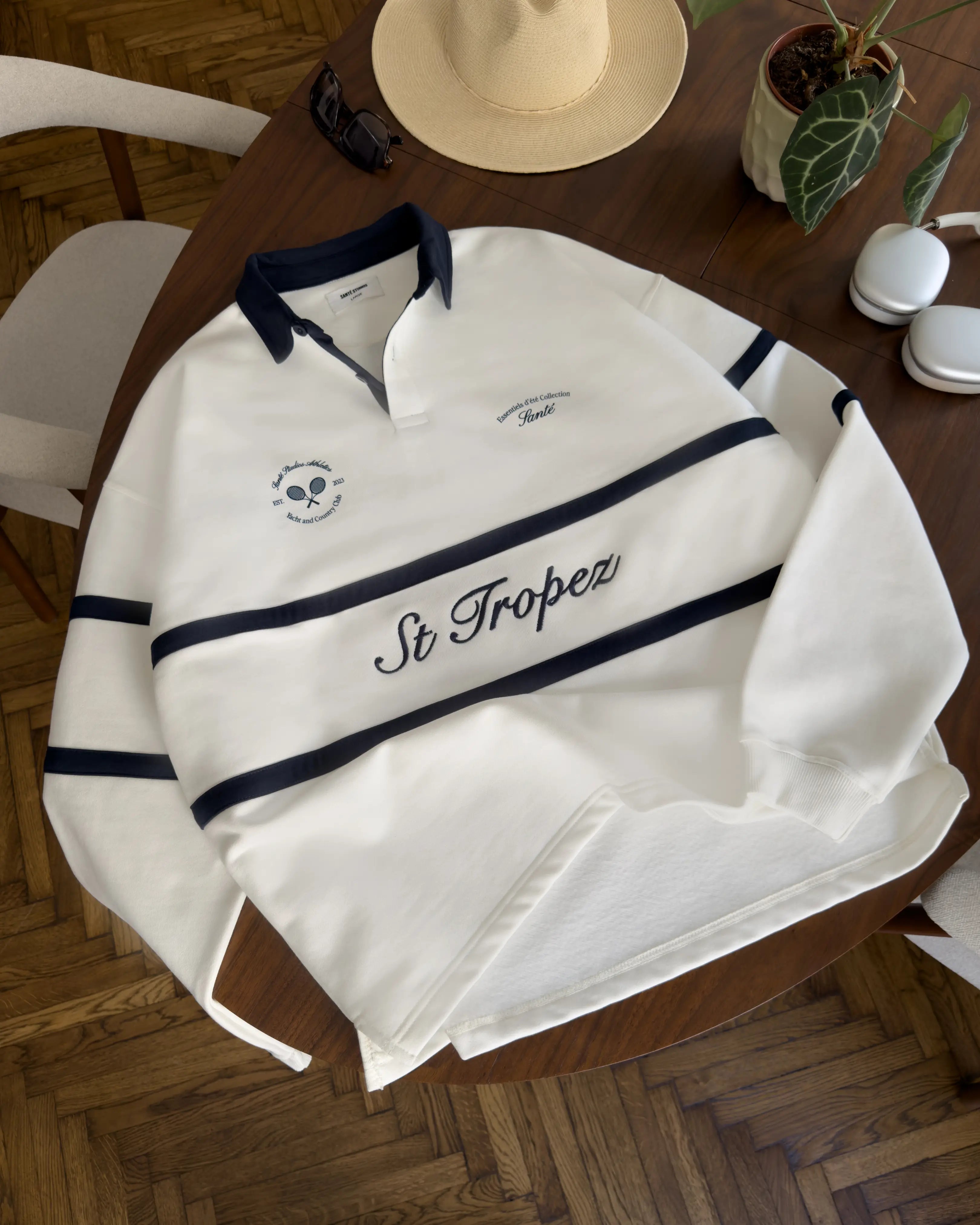 St Tropez Long Sleeve Polo