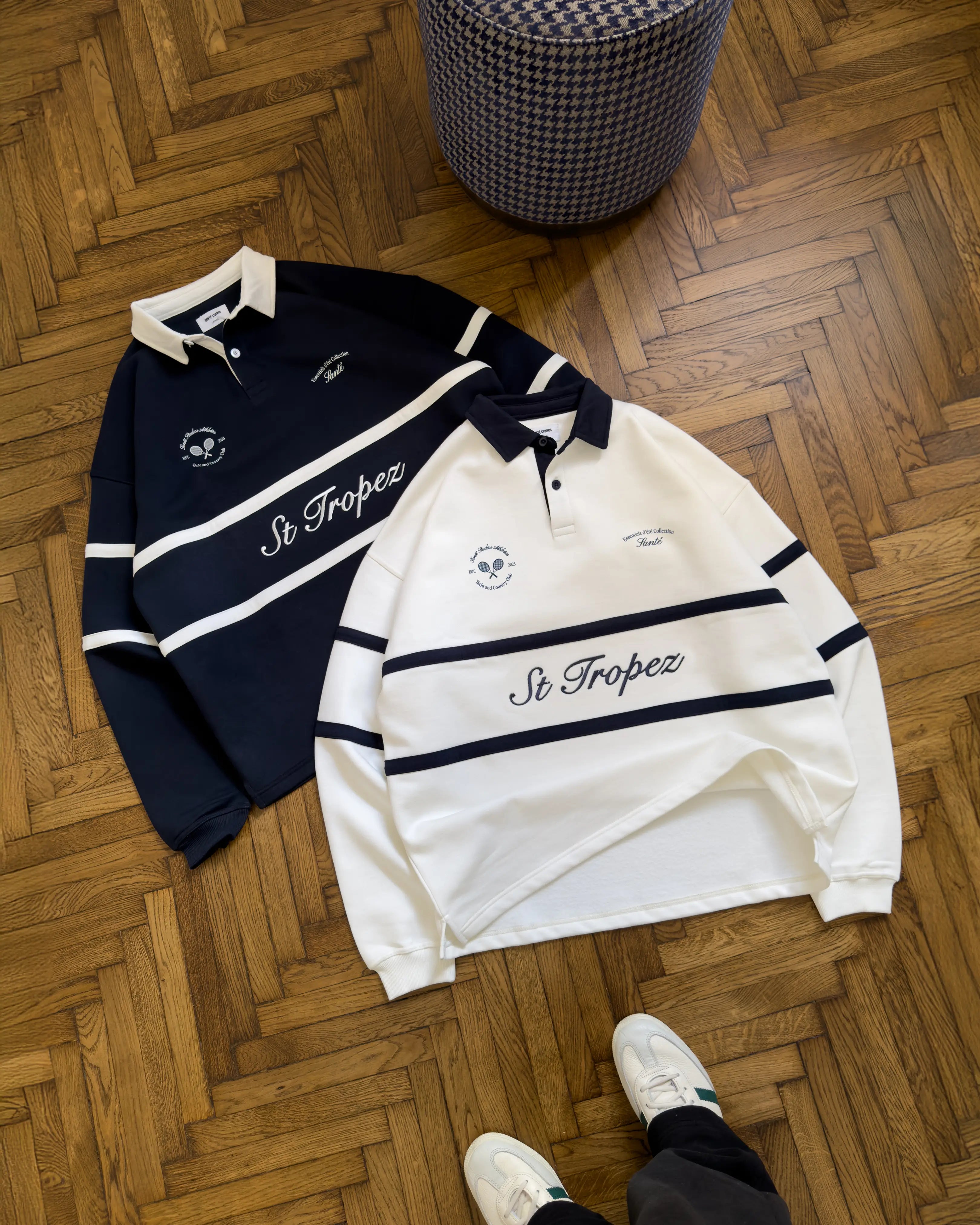 St Tropez Long Sleeve Polo