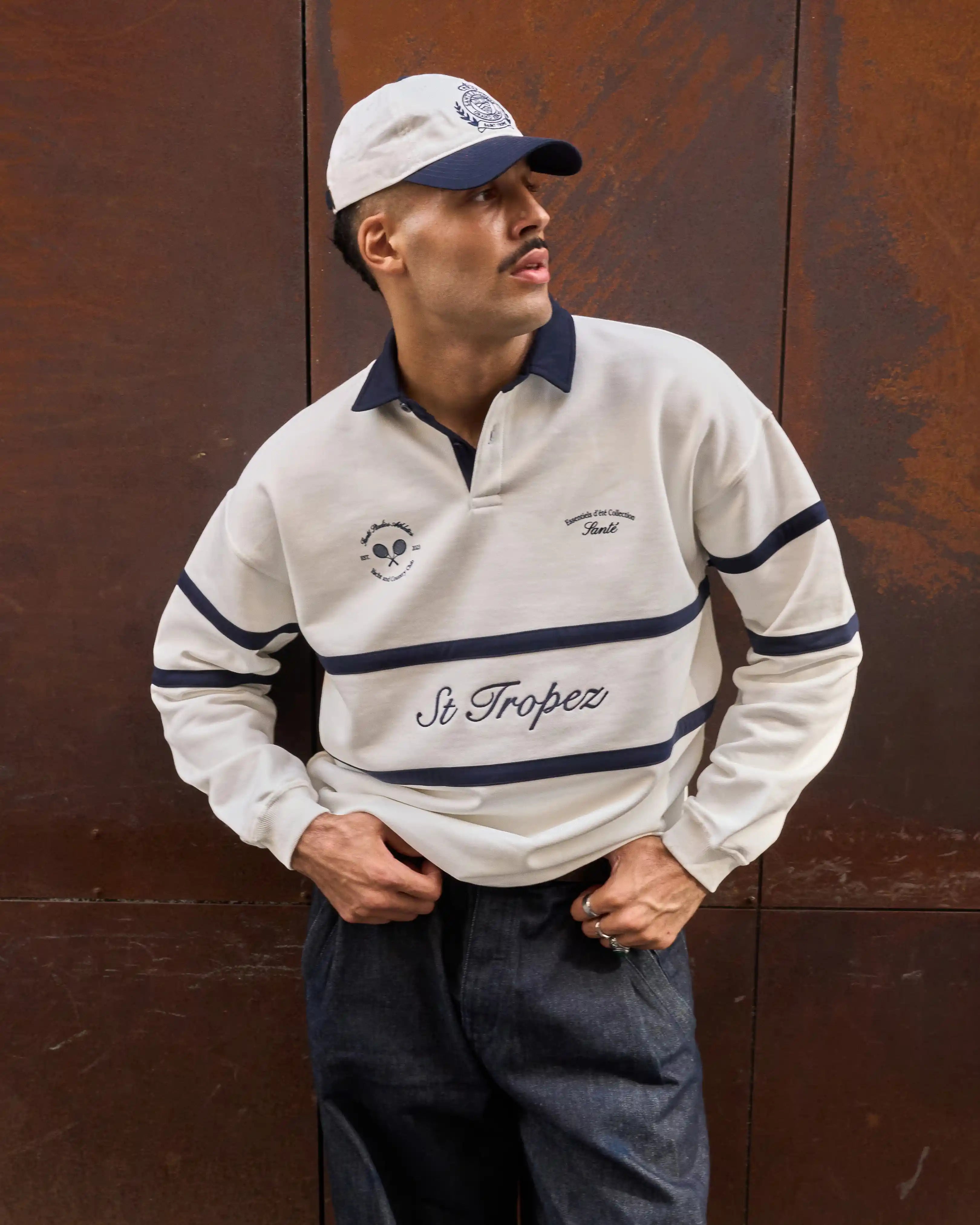 St Tropez Long Sleeve Polo