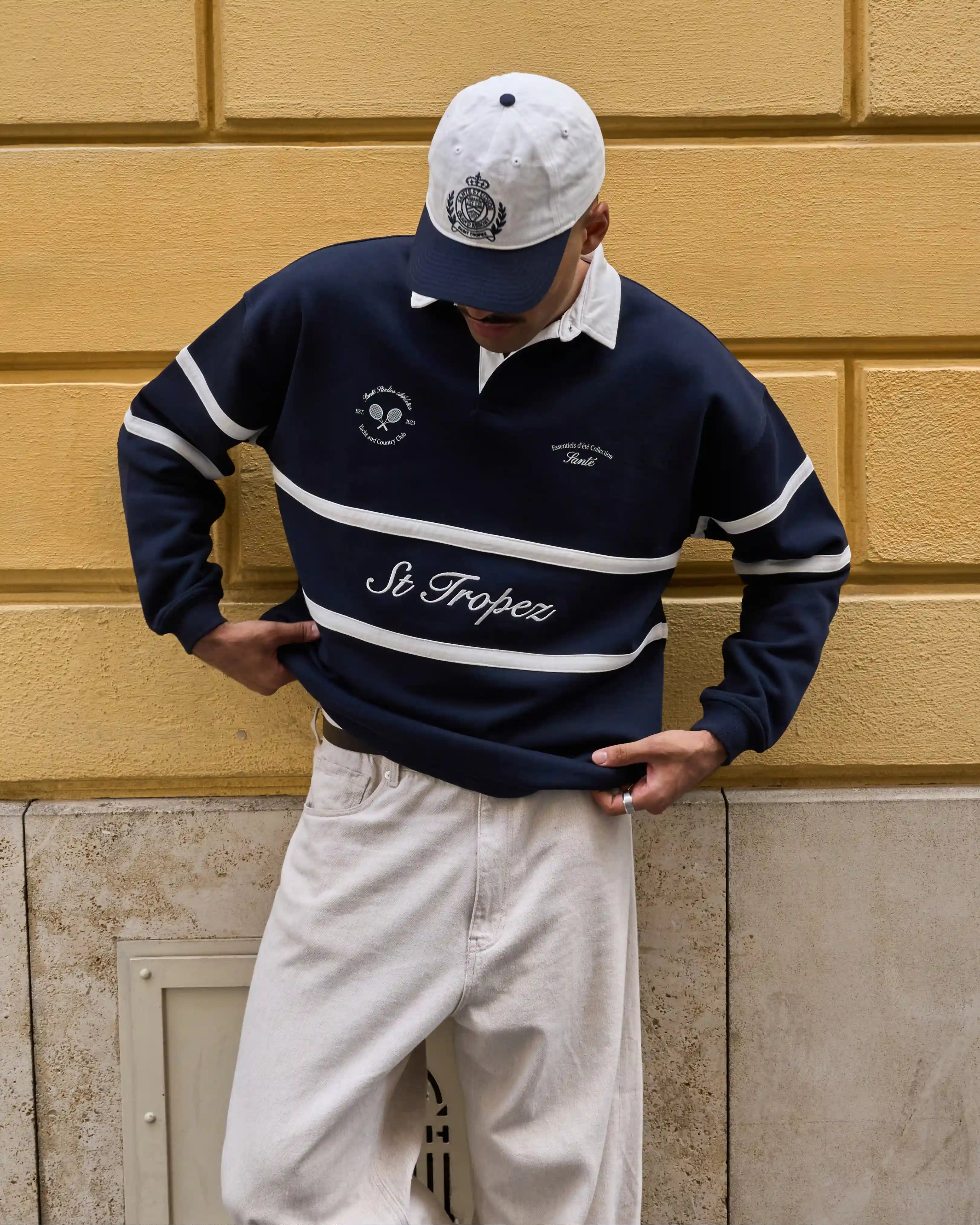 St Tropez Long Sleeve Polo