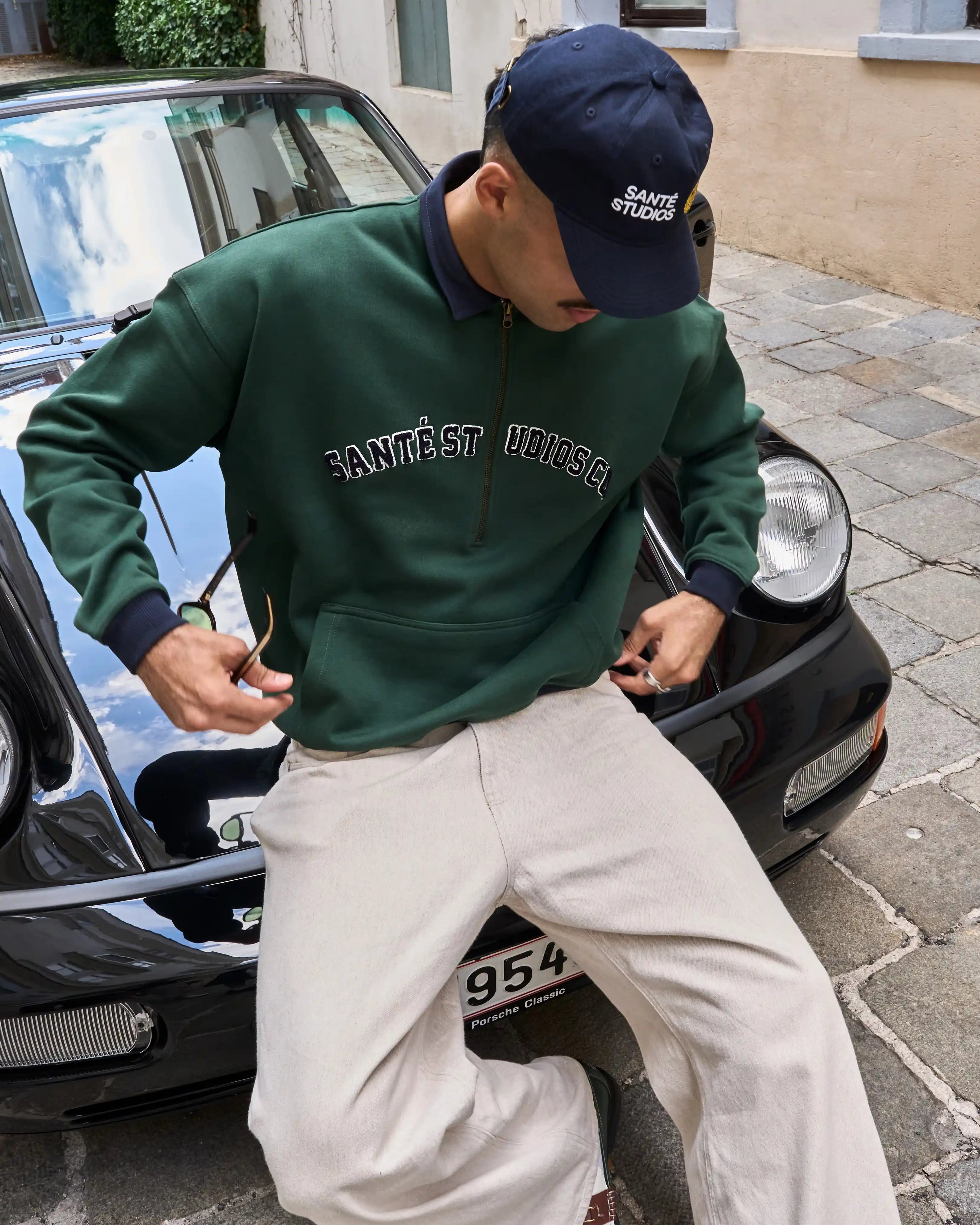 Santè Studios Zip Polo